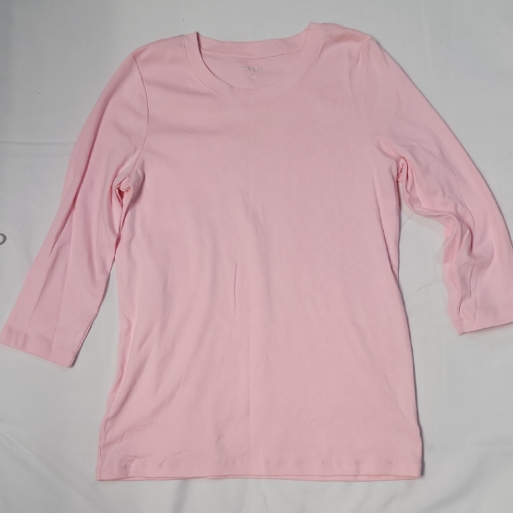 Kim Rogers Pink Long Sleeve Tee